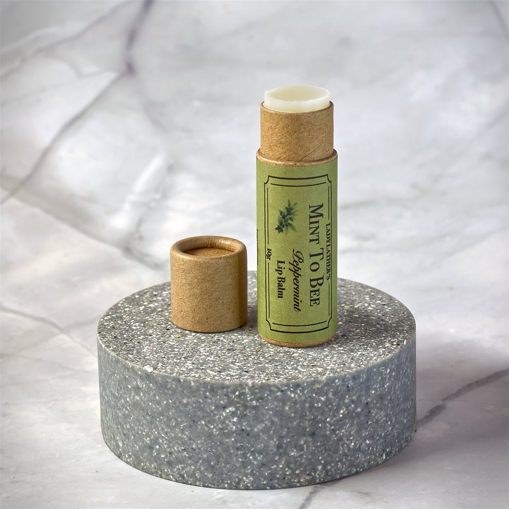 Natural Lip Balm – Sweet Beesus or Mint To Bee – Eco Packaging Options ...