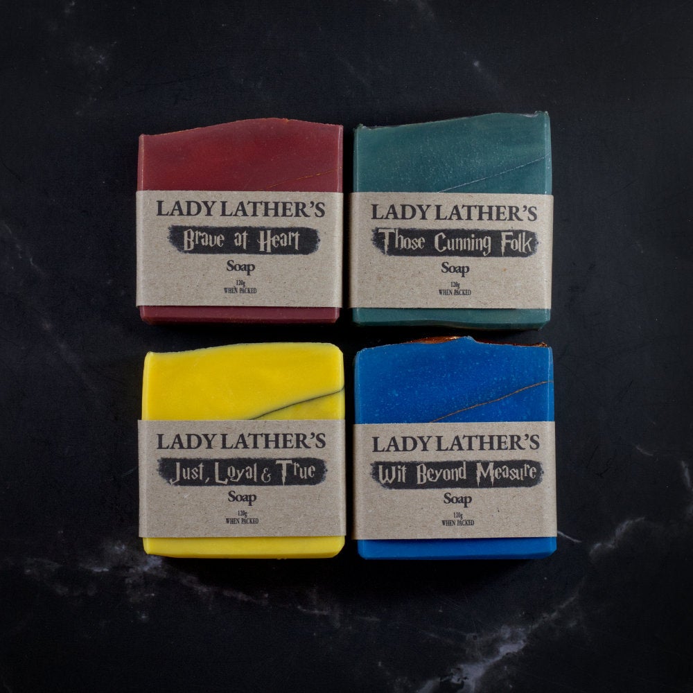 The Potter Collection: Hogwarts House Themed Soap Set | Harry Potter